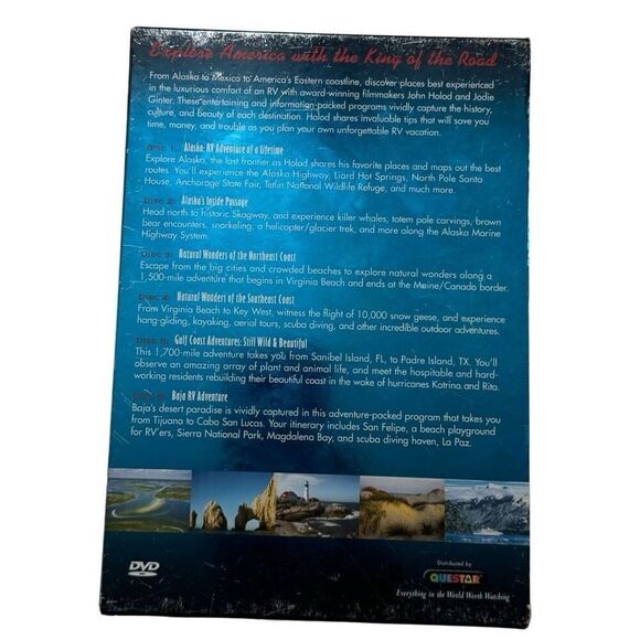 Americas Scenic RV Adventures DVD 6-Disc Set Ultimate Road Trip NEE - Picture 2 of 6